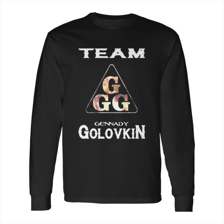 Gennady Golovkin Team Ggg Special Gift Long Sleeve T-Shirt