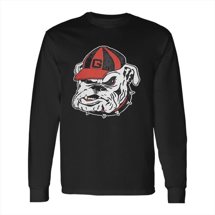 Georgia Bulldog Black Solid Long Sleeve T-Shirt