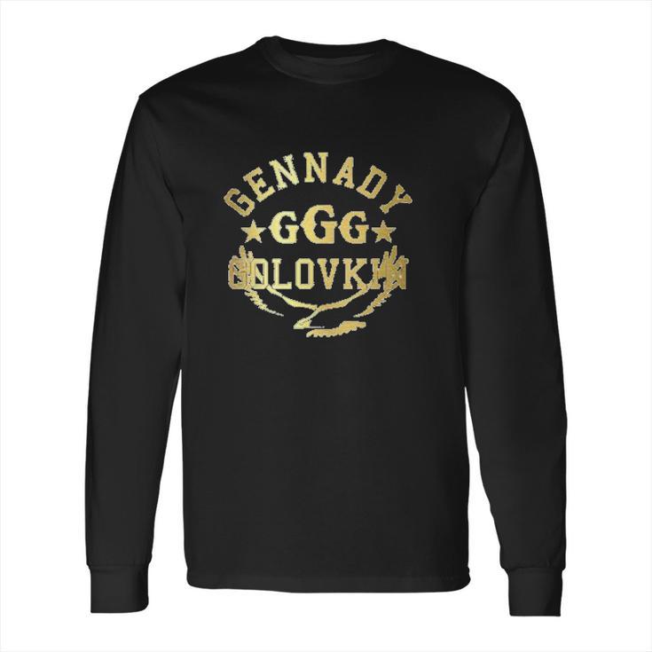 Ggg Gennady Golovkin Boxing Long Sleeve T-Shirt