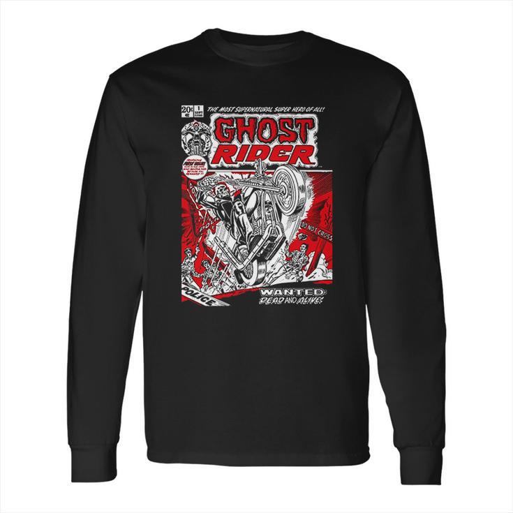 Ghost Rider Art Long Sleeve T-Shirt