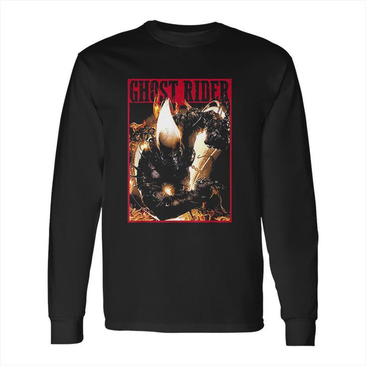 Ghost Rider Fury Graphic Long Sleeve T-Shirt