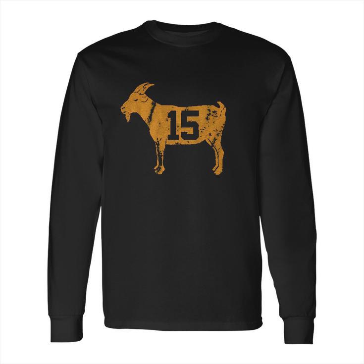 Goat 15 Vintage Mahomes Kansas Long Sleeve T-Shirt