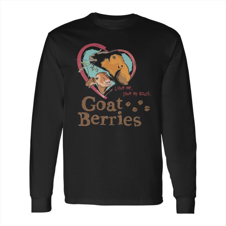 Goat Berries Adult Long Sleeve T-Shirt