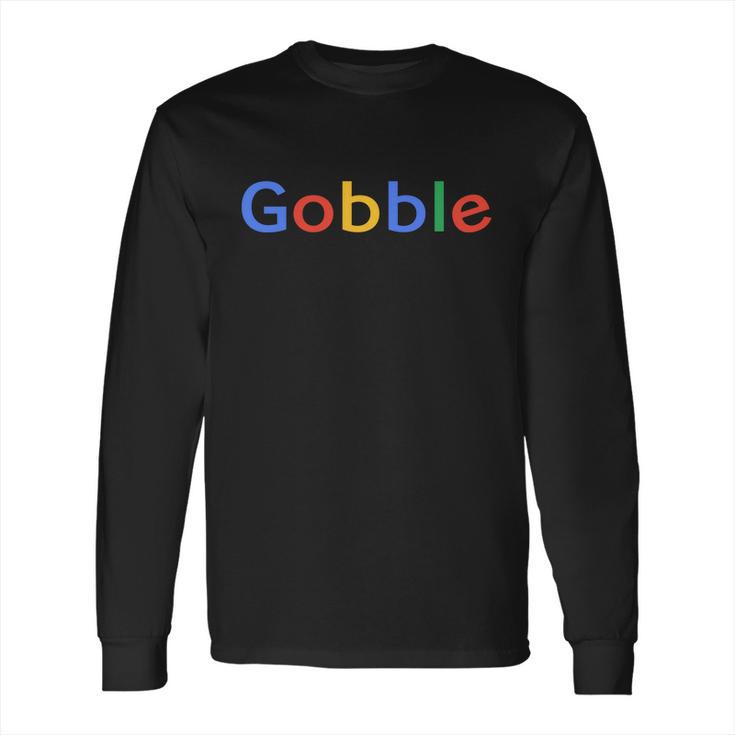 Gobble Classic Colorful Logo Long Sleeve T-Shirt