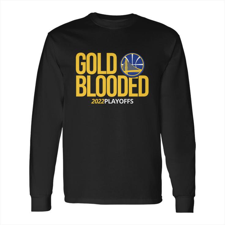 Gold Blooded 2022 Playoffs Championship Long Sleeve T-Shirt