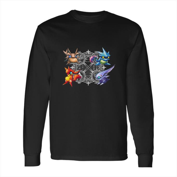 Golden Sun Djinn Shirt Long Sleeve T-Shirt