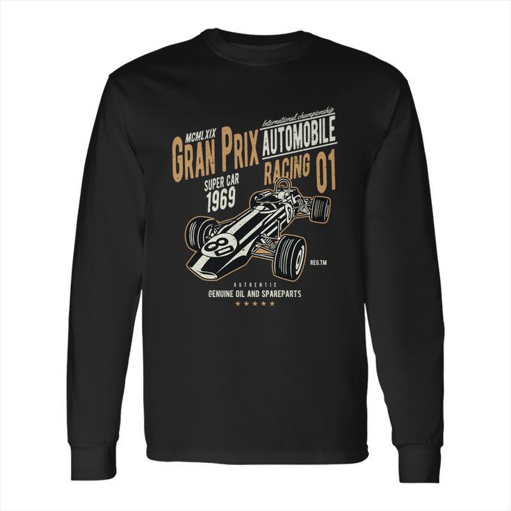 Gran Prix 1969 Vintage Retro Racing Open Wheel  Long Sleeve T-Shirt