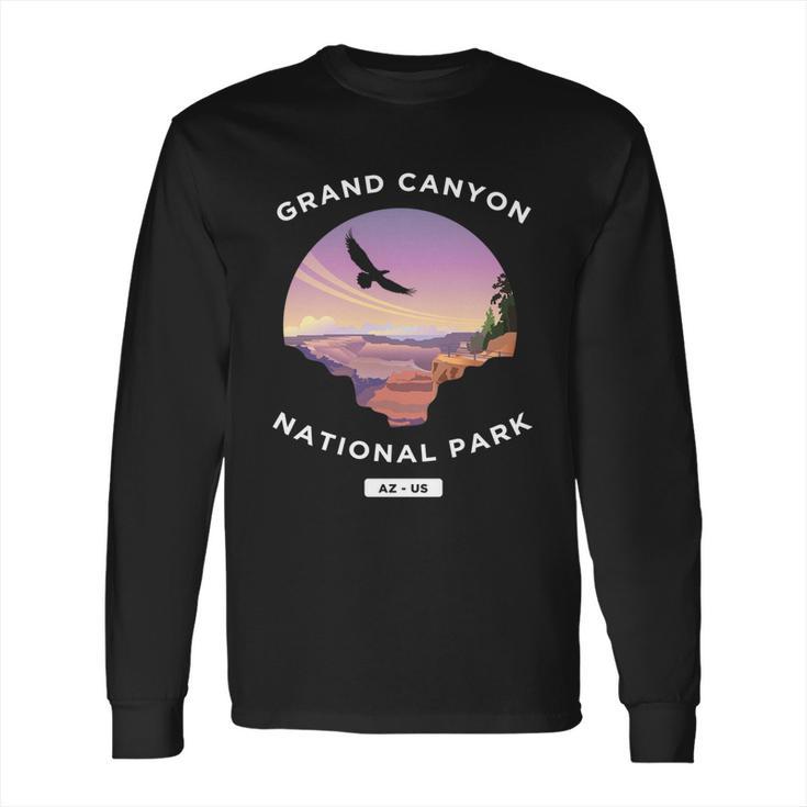 Grand Canyon Arizona Us National Park Travel Hiking Cute Gift  Long Sleeve T-Shirt