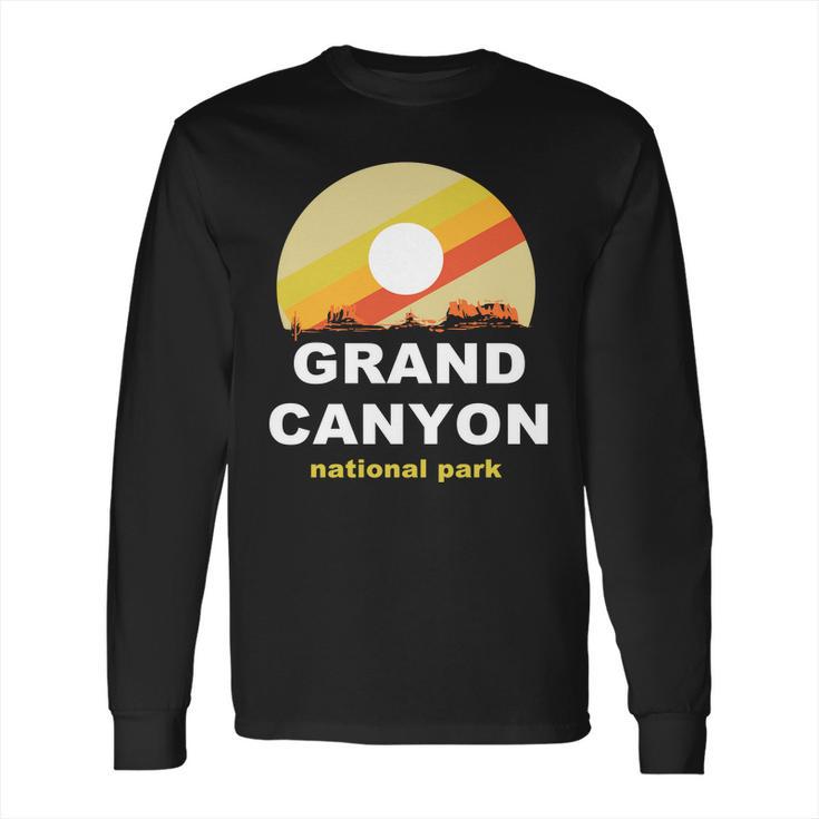 Grand Canyon National Park Retro Logo Long Sleeve T-Shirt