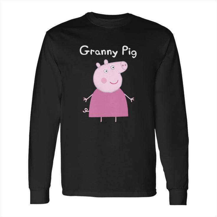 Granny Pig T-Shirt Long Sleeve T-Shirt