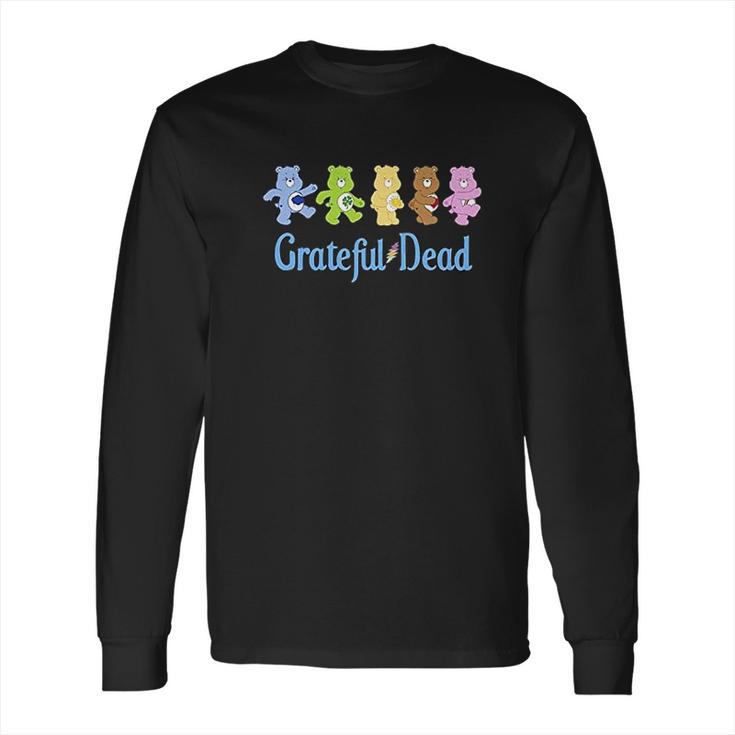 Grateful Dead Care Bears Collab Dancing Care Bears Long Sleeve T-Shirt