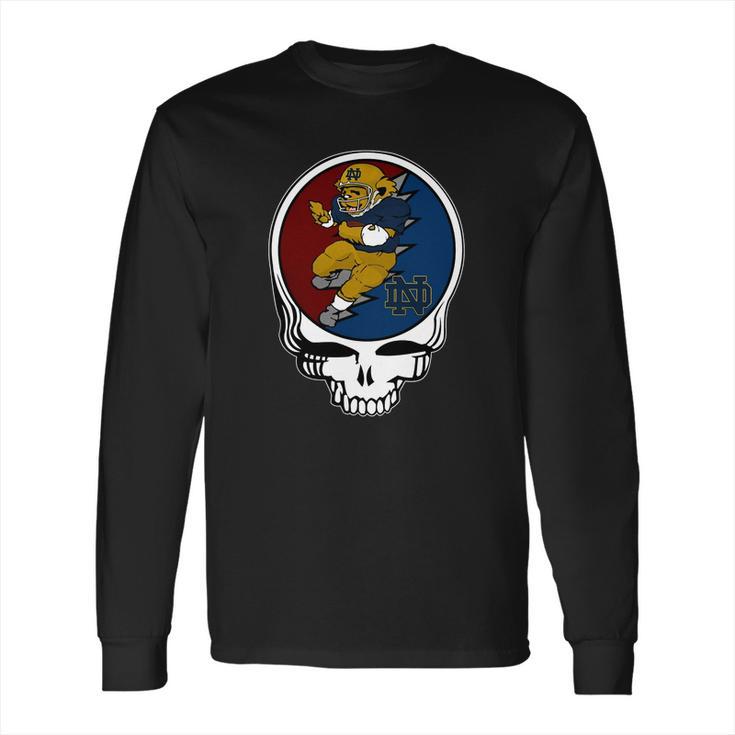 Gratefuldead Tshirt Notre Dame Fighting Irish Long Sleeve T-Shirt