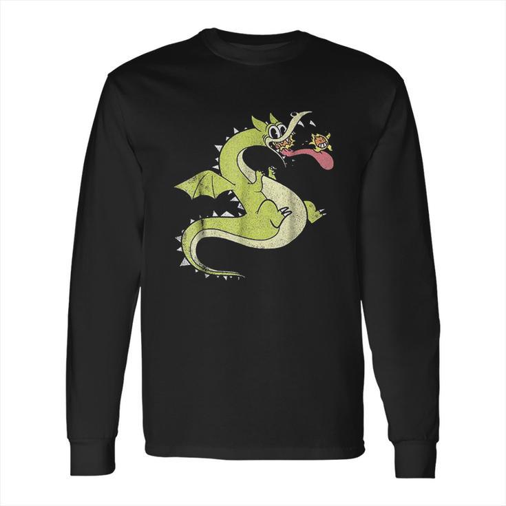 Grim Matchstick And Living Fireball Graphic Long Sleeve T-Shirt