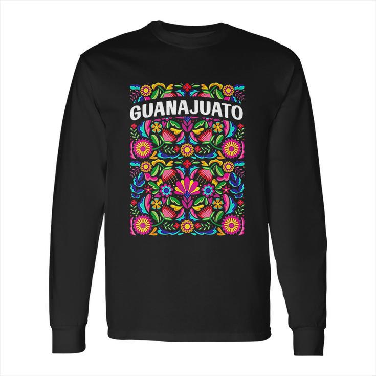 Guanajuato Flores Mexicanas Long Sleeve T-Shirt