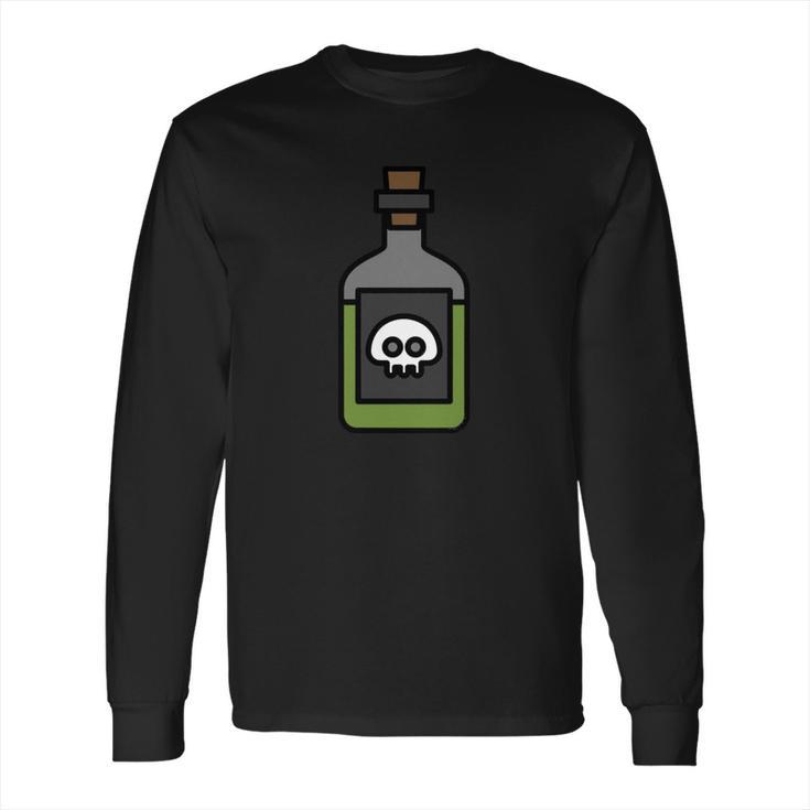 Halloween Poison Bottle T-Shirt Long Sleeve T-Shirt