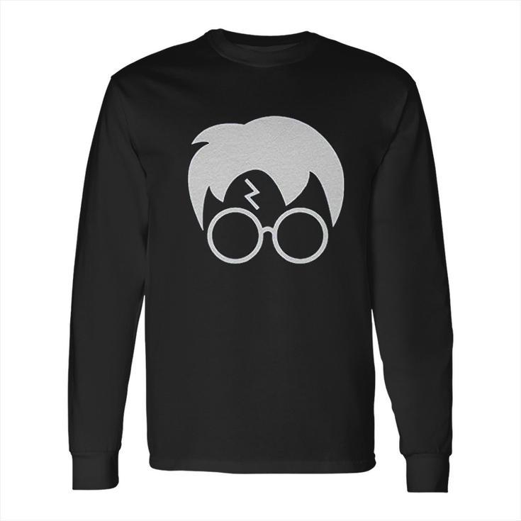 Harry Glasses Lightning Bolt Hair Long Sleeve T-Shirt