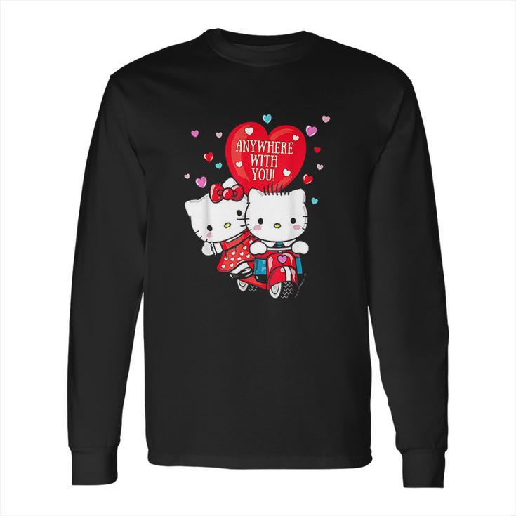 Hello Kitty And Dear Daniel Anywhere With You Valentine Long Sleeve T-Shirt