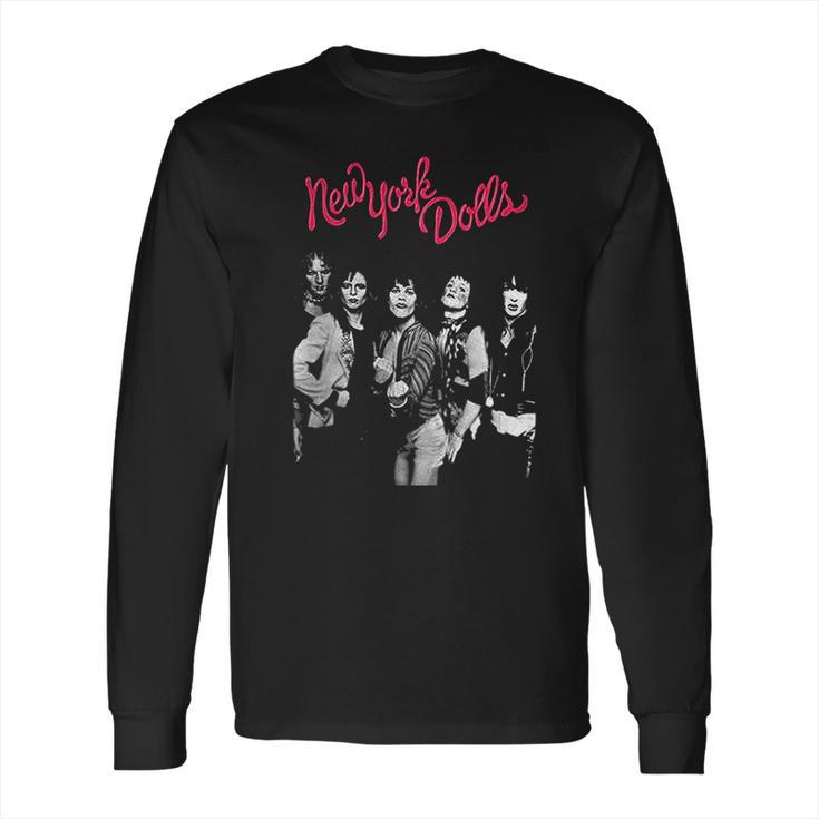 Hi Fidelity New York Dolls Trash Photo Slim Fit Long Sleeve T-Shirt