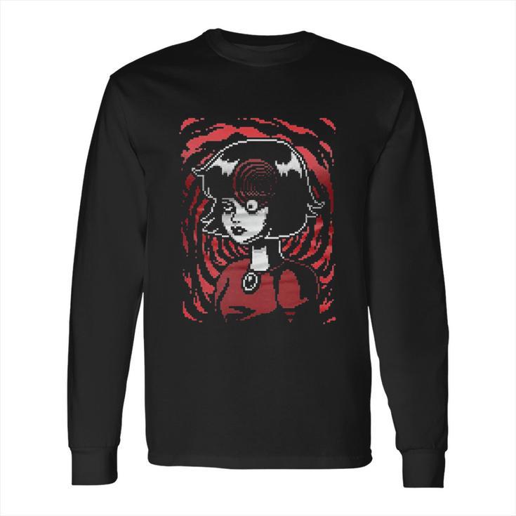 Horror Junji Ito Uzumaki Long Sleeve T-Shirt