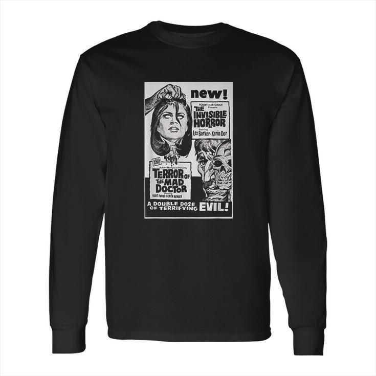 Horror Terror Classic Halloween Monster Long Sleeve T-Shirt