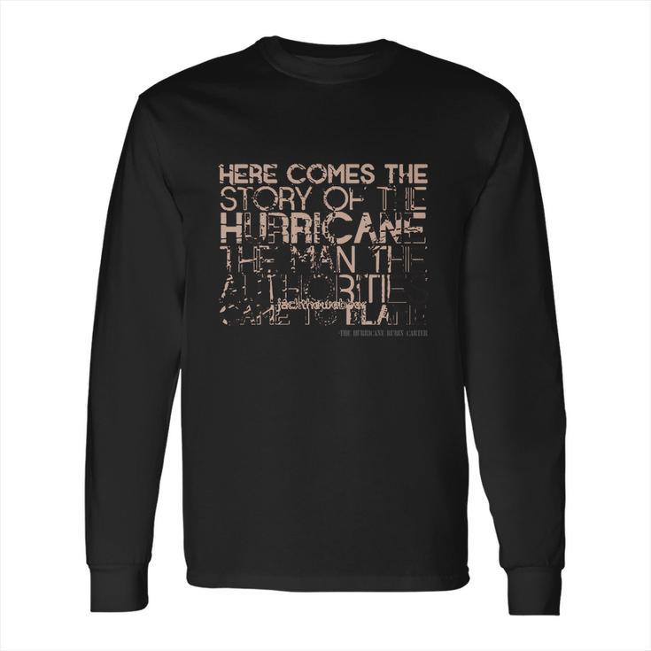 The Hurricane Bob Dylan T-Shirt Shirt 2017 Long Sleeve T-Shirt