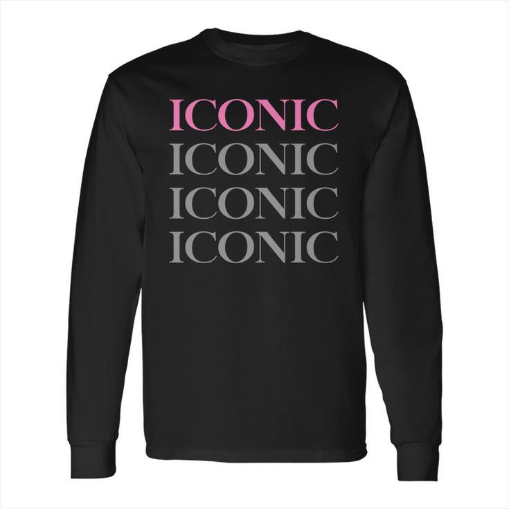 Iconic Jeffree Star For Dark T-Shirt Long Sleeve T-Shirt