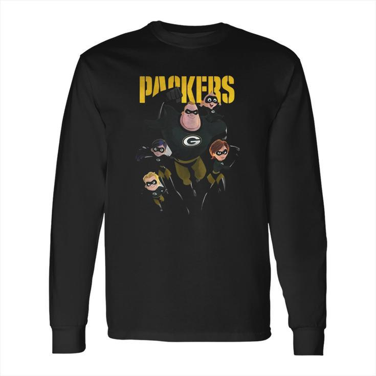 The Incredibles Green Bay Packers Long Sleeve T-Shirt