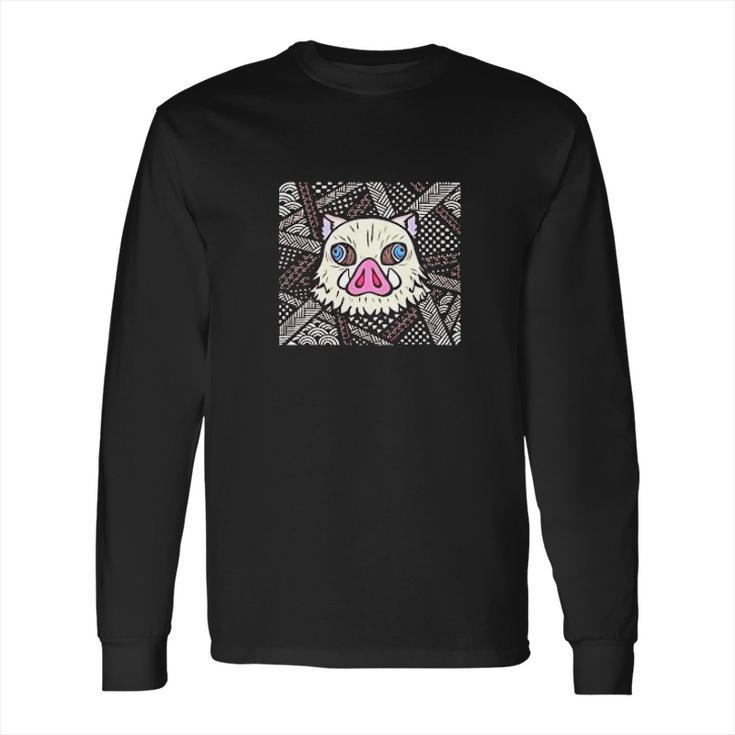 Inosuke Hashibira Demon Slayer Long Sleeve T-Shirt