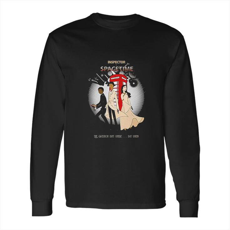 Inspector Spacetime Long Sleeve T-Shirt