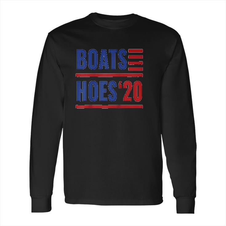 Inspired Boats And Hoes 20 Design Long Sleeve T-Shirt