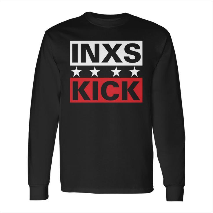 Inxs Kick Rock Band Long Sleeve T-Shirt