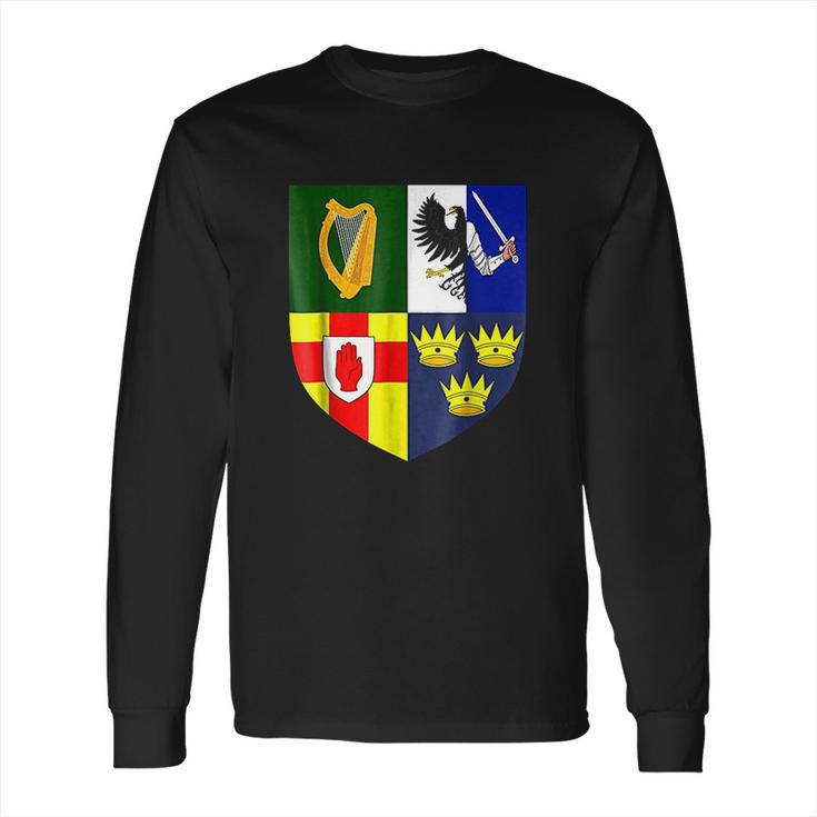 Ireland Coat Of Arms Irish Eire Crest Graphic Long Sleeve T-Shirt