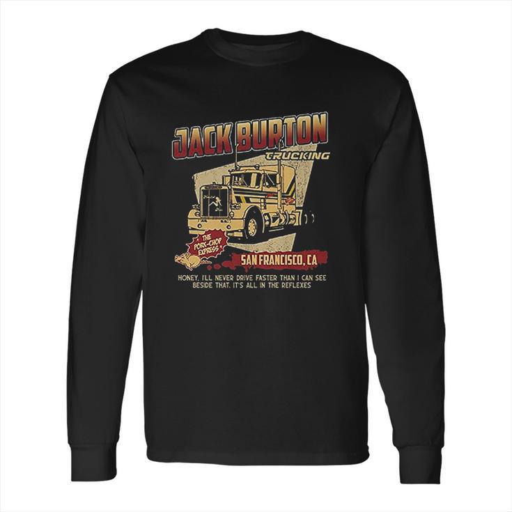 Jack Burton Trucking San Francisco Car Vintage Long Sleeve T-Shirt