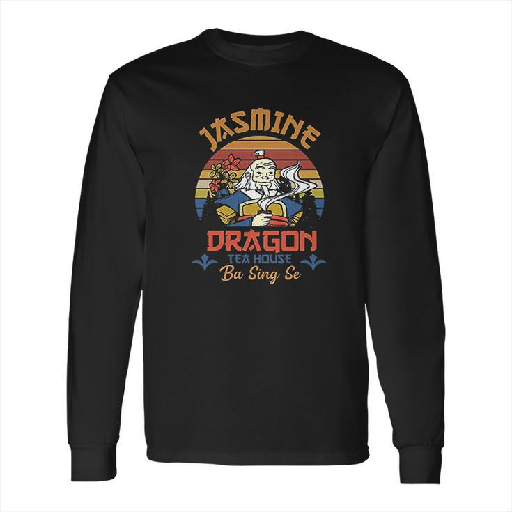Jasmine Dragon Tea House Ba Sing Se Uncle Iroh Vintage Long Sleeve T-Shirt