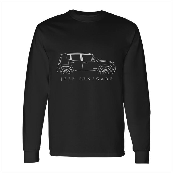 Jeep Renegade - Stencil T-Shirt Long Sleeve T-Shirt