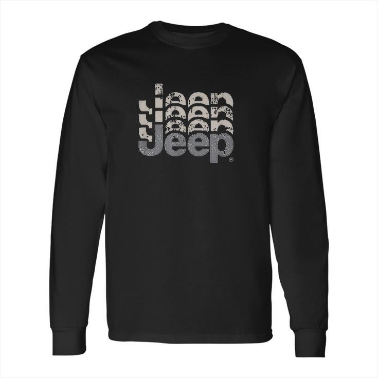 Jeep Repeating Long Sleeve T-Shirt