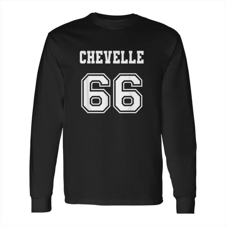 Jersey Style Chevelle 66 1966 Long Sleeve T-Shirt