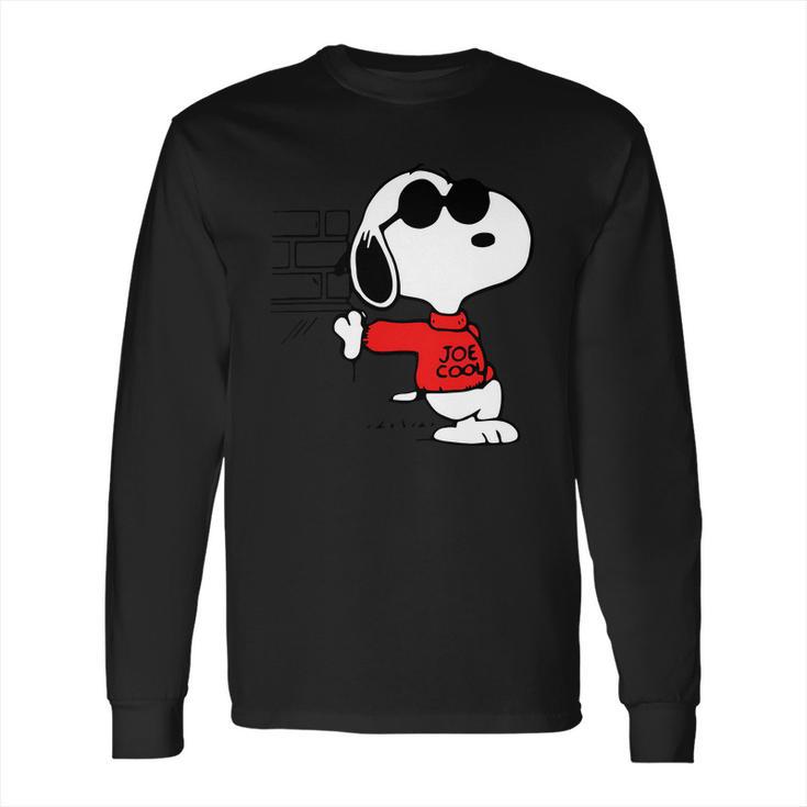 Joe Cool  Snoopy Long Sleeve T-Shirt