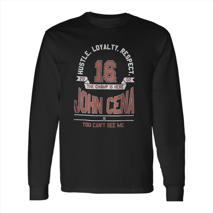 John Cena Fire Color Long Sleeve T-Shirt