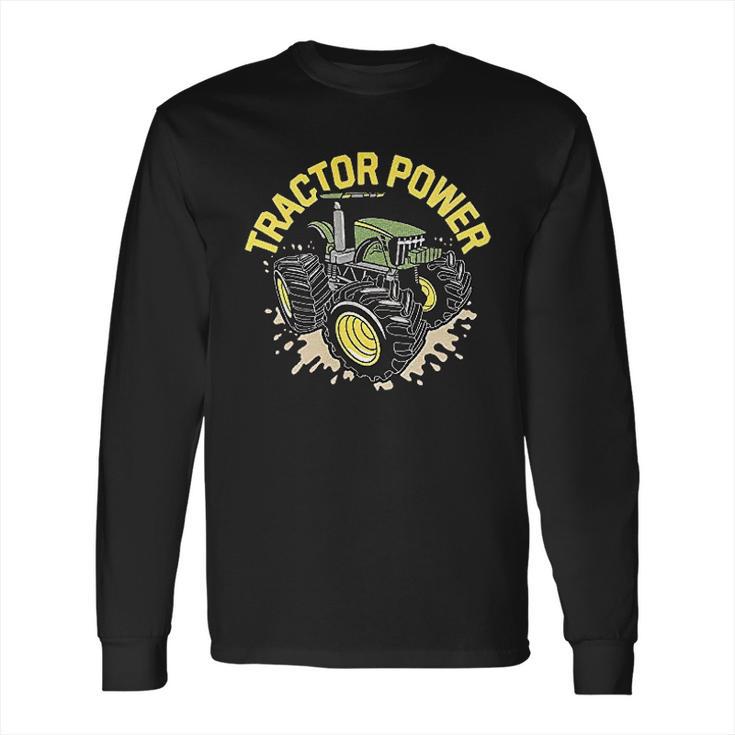 John Deere Boys Tractor Power Long Sleeve T-Shirt