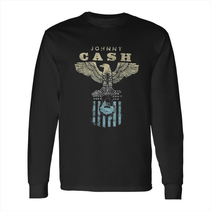 Johnny Cash Mens Jc Eagle Long Sleeve T-Shirt