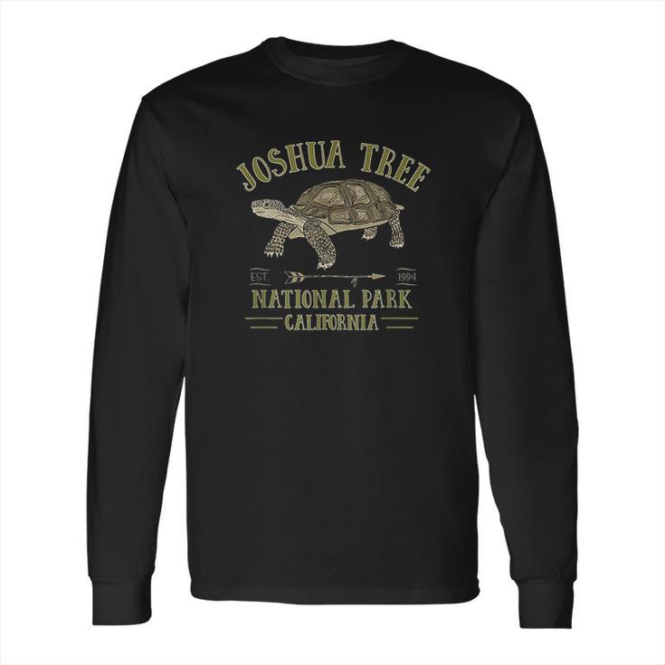 Joshua Tree National Park California Desert Turtle Tortoise Long Sleeve T-Shirt