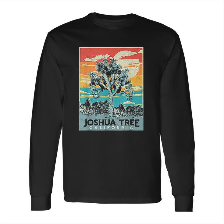 Joshua Tree National Park Vintage Artistic Long Sleeve T-Shirt