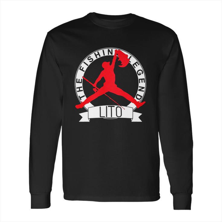 Jumpman The Fishing Legend Your Name Long Sleeve T-Shirt