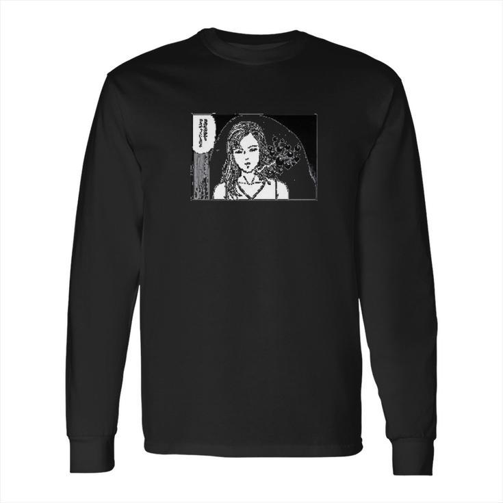 Junji Ito Blood Bubble Long Sleeve T-Shirt