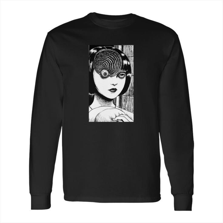 Junji Ito Uzumaki Spiral Eye Long Sleeve T-Shirt