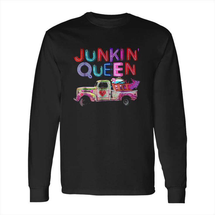 Junkin Queen Car Long Sleeve T-Shirt