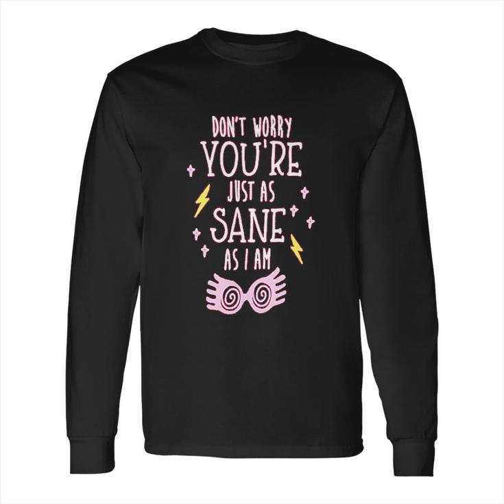 You Are Just As Sane As I Am Spectre Specs Youth Long Sleeve T-Shirt