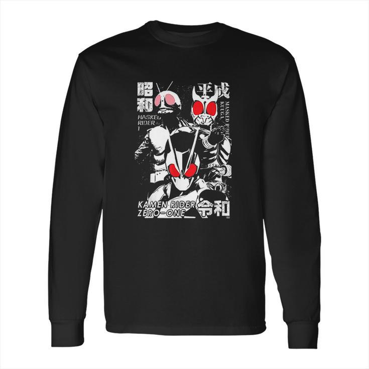 Kamen Rider The Beginning Of Three Eras Long Sleeve T-Shirt