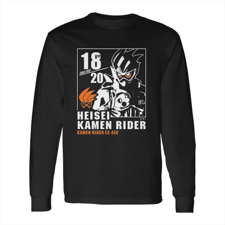 Kamen Rider Exaid Heisei Rider Anniversary Long Sleeve T-Shirt